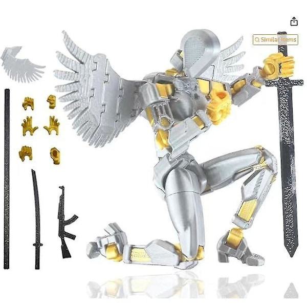 T13 Actionfigur Titan 13 Actionfigur Robot Actionfigur 3D-tryckt Action[C]