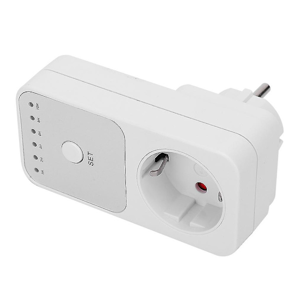 Nedtellingstimerkontakt med 1-10 timers innstillinger for husholdningsapparater (EU-plugg)