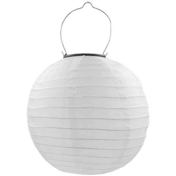 PIAO LED-lyktkjede utendørs, solcellelyskjedelykter, 20 cm IP55 LED solcellelyktlampe utendørs festivalfestdekor hengende lys