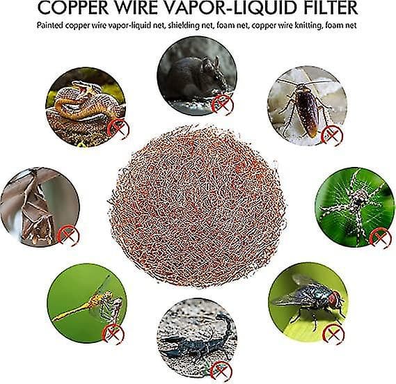 PCS Mesh Pest Snail Stopper Mesh Rodent Net Control Mesh Pest Control for Mouse Snail Pigeon[C]