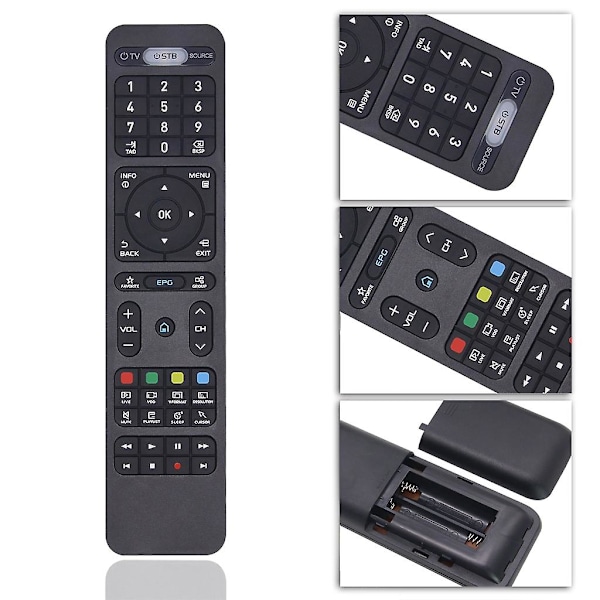 Snygg och robust TV-fjärrkontroll för Formuler 02f9 Z8 Z Alpha Z+ Neo Z7+5g Enkel installation, exceptionell hållbarhet