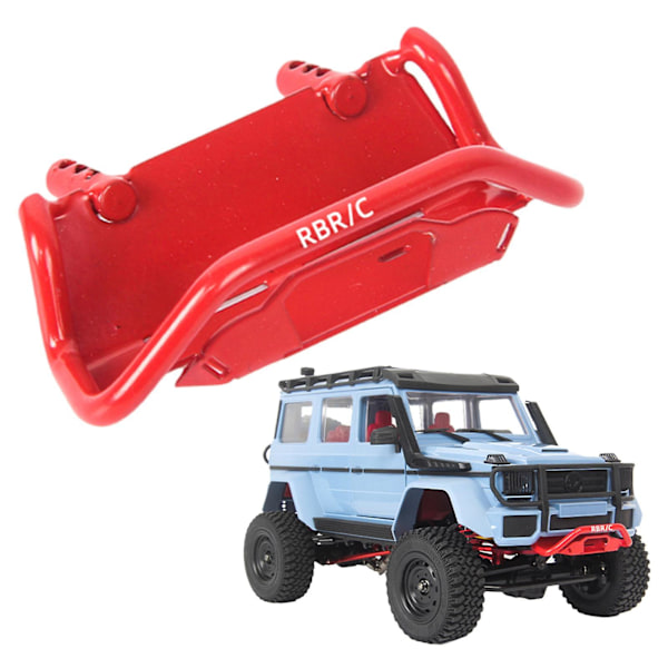 Front Nedre Kofanger til 1/12 G500 MN86 MN86K RC Bil Opgradering Udskiftning Rød (C)