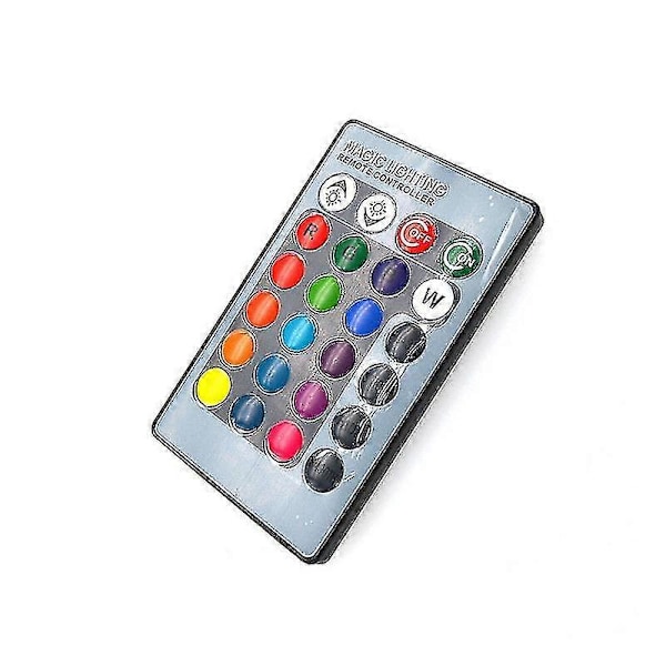 RGB Bilforlygtepære - 2x H11 H8 H9 5050 Led 27smd - Fjernbetjening (HYYC)