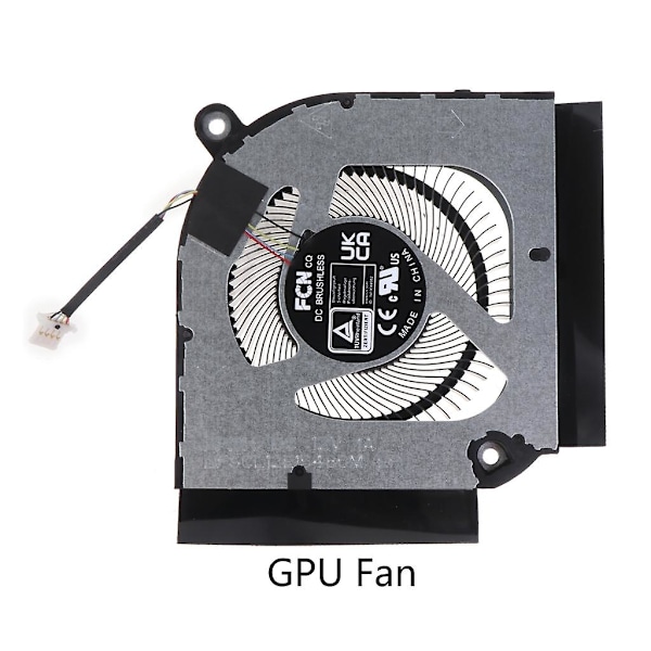 CPU-kylfläkt för ACER Nitro 5 N22C1 AN515-58 Laptop 12V 1A 4-polig GPU-kylare GPU