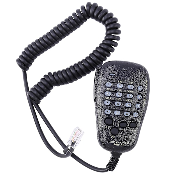 Högtalarmikrofon kompatibel med Yaesu MH-48 MH-48A6J DTMF Högtalarmikrofon kompatibel med FT-8800R FT-890