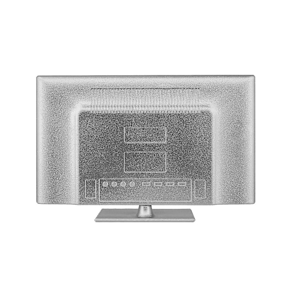 1:12 Skaladukka Miniatyr Flatskärm TV Television Dukkhus Möbler Tillbehör (svart)