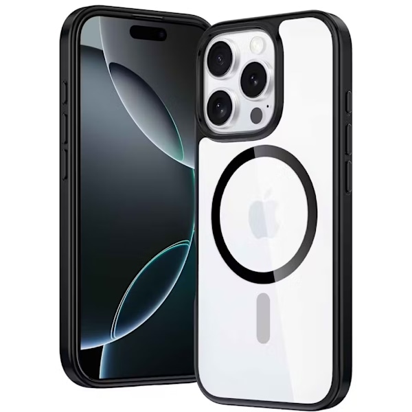iPhone Pro MagSafe -kotelo, musta