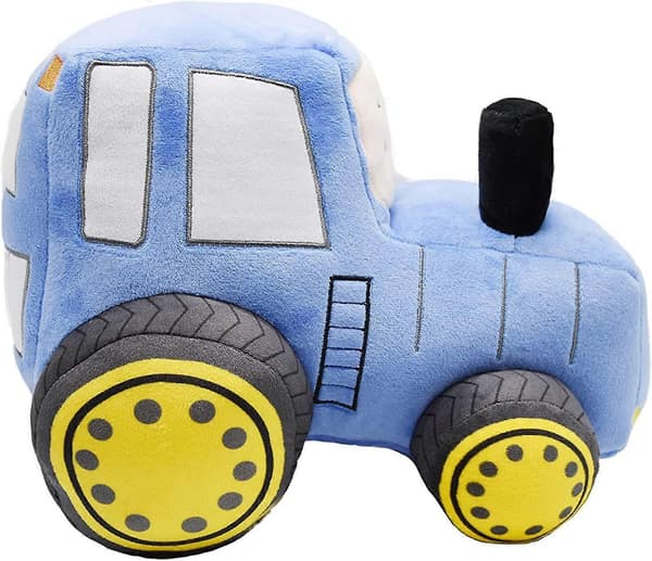 Sød Blå Traktor Plyslegetøj 12 Gave til Børn