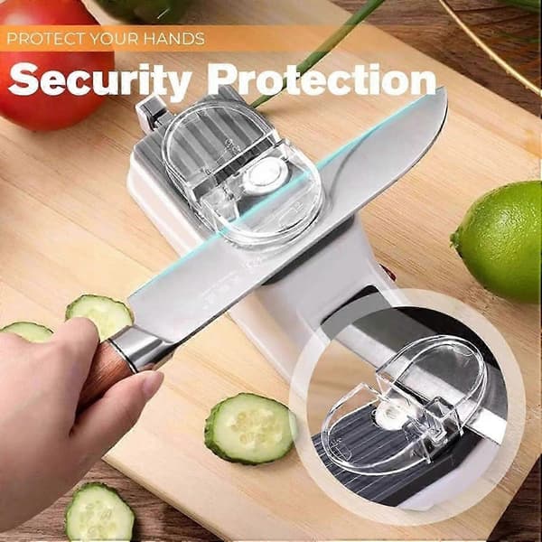 Elektrisk knivsliper Pro Sharp Plus 110W med 5 blader og LED-lys