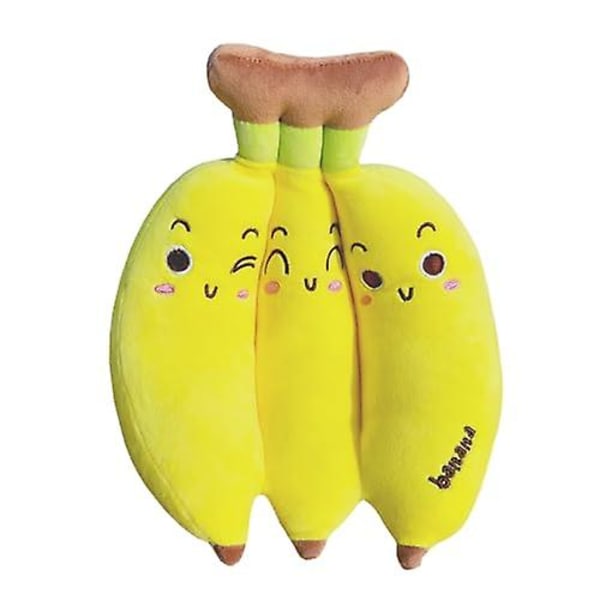 Banan Plyschkudde, En Buke Bananer Plyschdjur, Plushie Leksak