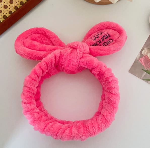 Elastiskt hårband i kaninöronform