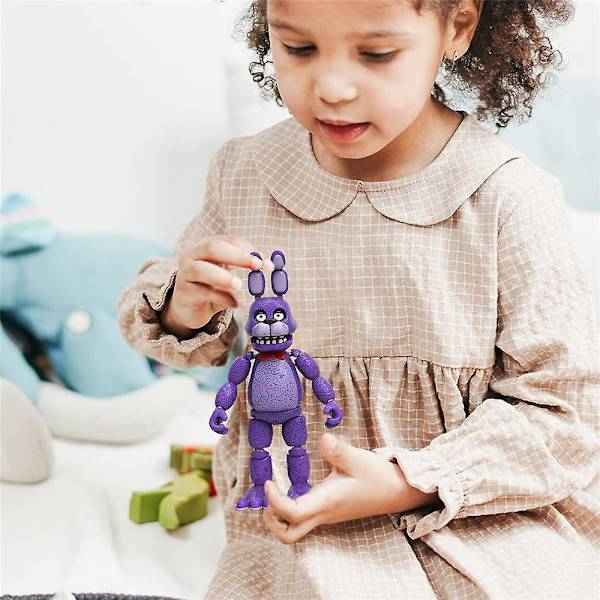 2024 Funko Five Nights At Freddy's FNAF Horror Game Actionfigur Foxy Bonnie Bear Samlarmodell Figurer Leksaker Boxade Gåvor[C]