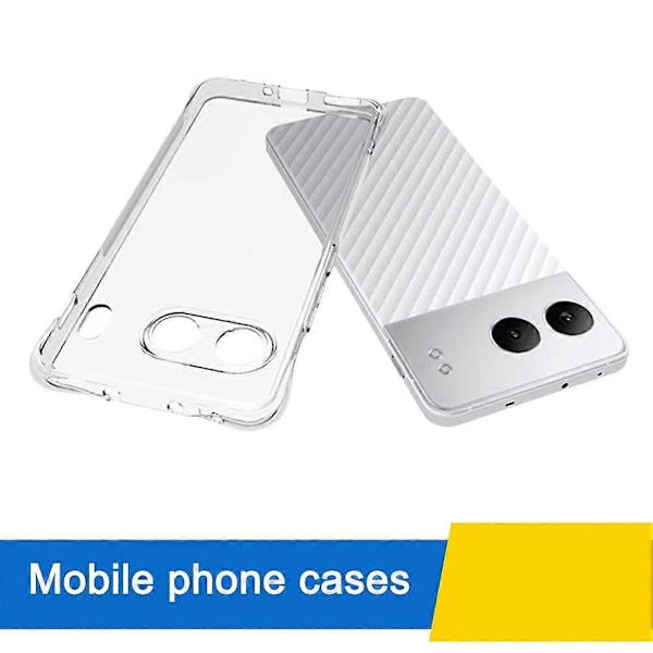 Til OnePlus Nord 4 Cover, Klar Stødsikker TPU Mobiltelefon Cover Cases As shown