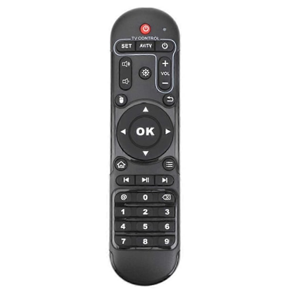 X96MAX Fjärrkontroll, för X92 X96Air Aidroid TV-box Infraröd Fjärrkontroll för MAX PRO Set-Top Box black