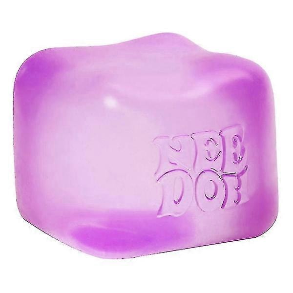 Schylling Nice Cube NeeDoh Stressball - Sansestimulerende leker, angst- og stresslindring - Overlegen