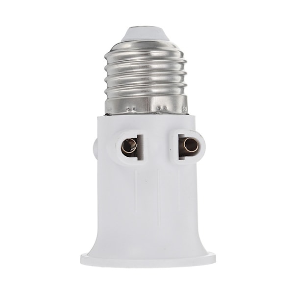 2 stk AC100-240V 4A E27 lampehode konverteringssokkel, lampe adapter