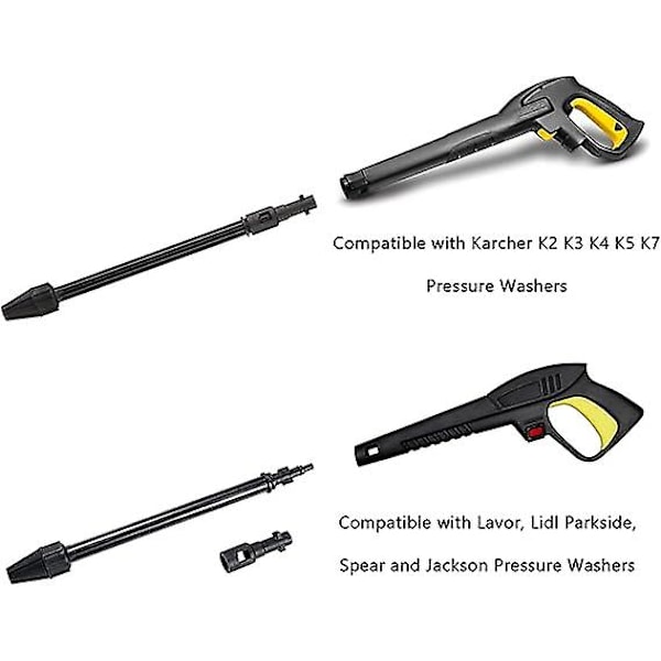Kärcher Rotabuse, Parkside/Lavor/Karcher Rotationsmunstycke, Kärcher Rotabuse K2 K3 K4 K5 K7 Högtryckstvätt 160Bar Tillbehör