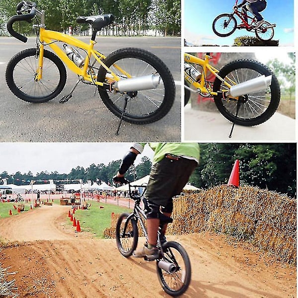 Plastturbiner Cykel Avgassystem Vild Ljud Motorcykel