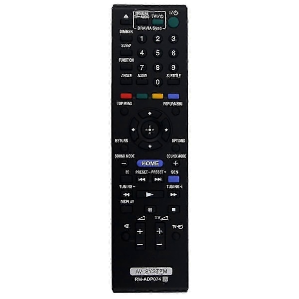 Kaukosäädin -ADP074 Blu-Ray kotiteatterijärjestelmä ADP073 BDV-E290 BDV-N990W BDV-N995W BDV-E190 HBD-N990W (C)