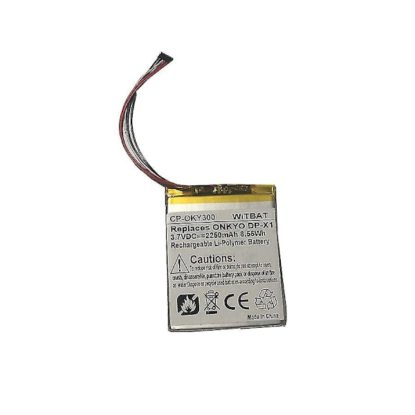 Passer til Pioneer Pioneer Xdp-300r Xdp-100r Musikspiller Batteri Pr-335367g