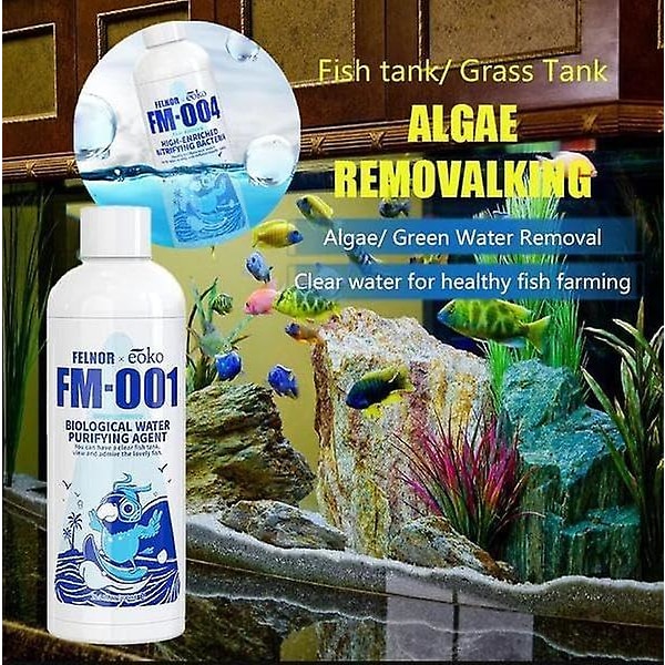 FM-001-004 Akvarium Vandrenser Algefjernere, 300ML FM-001/002/003/00