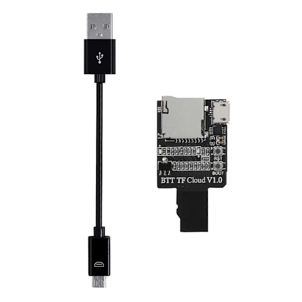 BTT SD Cloud TF Cloud V1.0 Modul Trådlöst Sändningskort för 3D-skrivare Without TF card