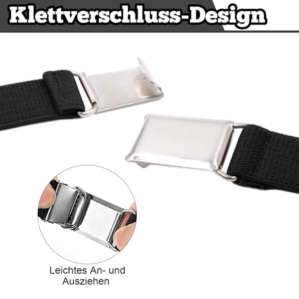 3-pack Elastiska Bälten för Barn, 2,5 x 75 cm Justerbart Stretchbälte för Barn, Fyrkantigt Magnetiskt Spänne, Barnbälte Elastiskt för Jeans (C)