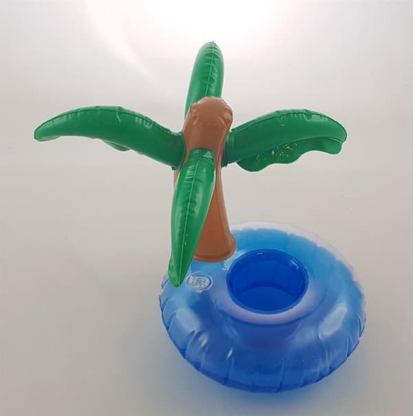 Palmetræ Dåseholder Pool 3-pak Blå blue