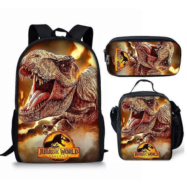 Färgglada barnryggsäckar 3D-tecknad design 12-pack