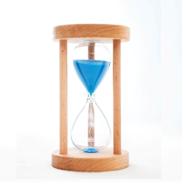 10/15/30 Minuters Sandtimer Klocka Dekoration Blå 15 Min