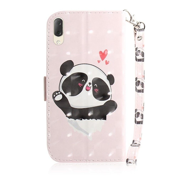 Mönstertryck/spotlightdekor/sött Panda Läder PU Fodral För Din Sony Xperia L3 I6(FCC)