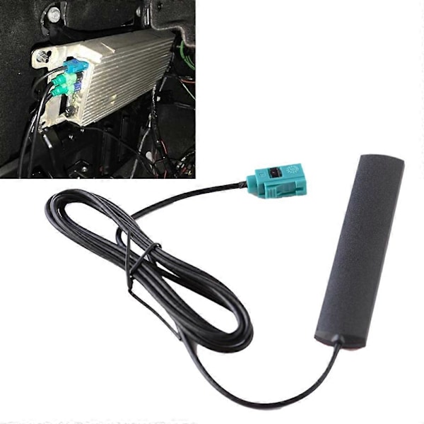 Til NBT Combox TCU Mulf Bluetooth Wifi Kabel Gsm 3G Fakra 1,5 Meter Antenne Luft black