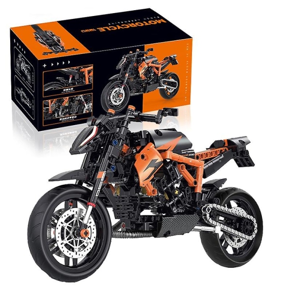 1:8 Motorcykelmodell Byggklossar Racing Moto Bricks Leksaker Barn Pojkar Barn Födelsedagspresenter Vuxen MOC Teknisk 579st With box
