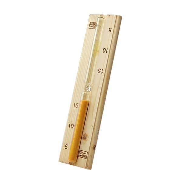 Træ Sauna Sandur Wall Mounted Roterer 15min Sandur Timer