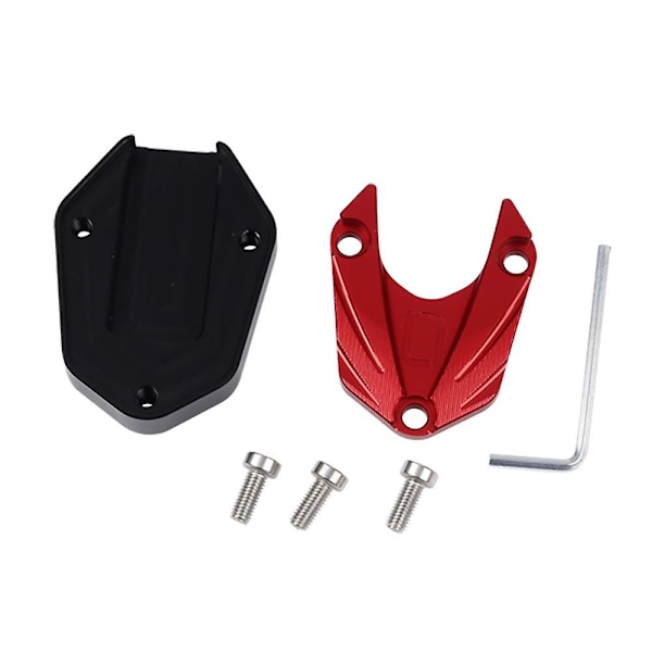 För Super Soco Ts Lite Pro 1200r Tsx Motorcykeltillbehör Stödfots Sidostöd Förstora Förlängningsplatta Stöddyna Platt (C)