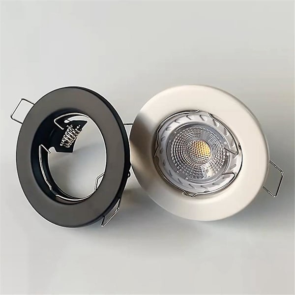 6 stk. Nedhængt LED Loftlampe Ramme Indbygget MR16 Loft Spotlys Armatur
