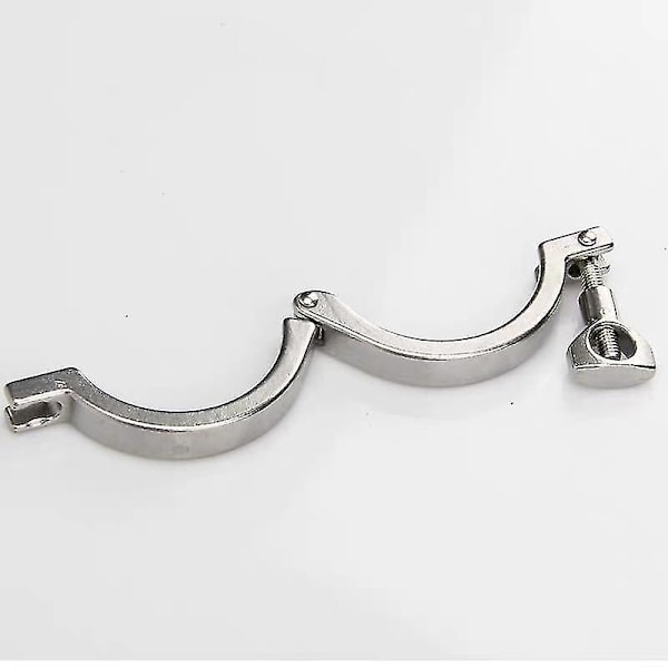 Klämma 64mm Sanitärt Rostfritt Stål Koppling Ferrule Tri Clamp Clover