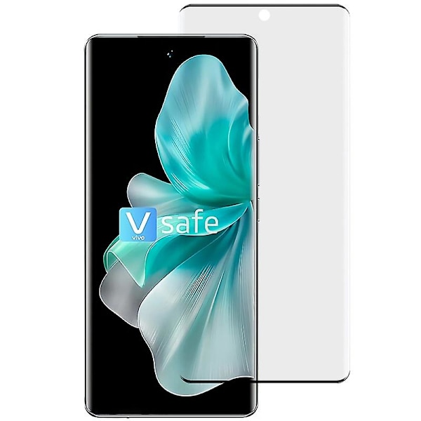 IMAK Skärmskydd i härdat glas, 3D böjda kanter, för vivo V30 5G/V30 Pro 5G
