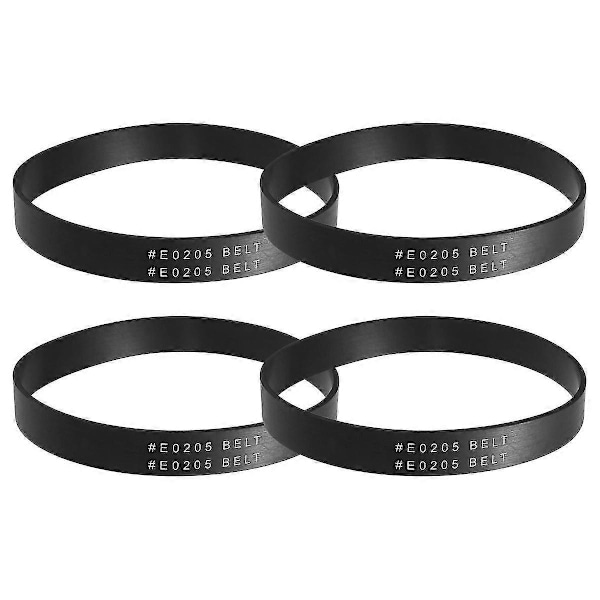 Pack Vakuumremsats Ersättningsremmar för Eureka Style U E0205 Upprätt Dammsugare, för Eureka NEU202, NEU181, NEU180, etc