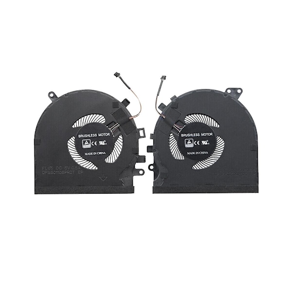 Laptop CPU+GPU Køleblæsere til Razer Blade 15 RZ09-0270 02705E76 RZ09 3009 E97 GPU Køler Radiator Blæser