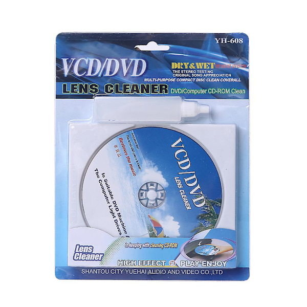 Blu-Ray-linsrengöring Digital Innovations Lens Clean Disc Kit för DVD