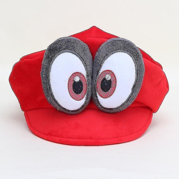 Spill Super Odyssey Cappy Hatt Voksen Anime Cosplay Super Bros Caps Plussj Leke Dukker [HK] Red