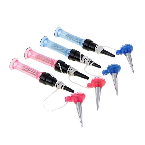 4 Stycken Hållbara Flexibla Plastfjäder Golf Tees Set Golftillbehör (C)