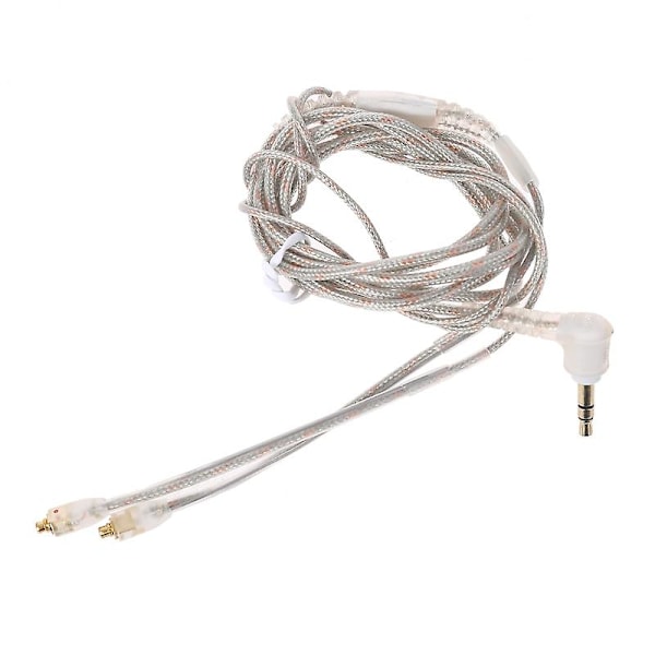 Hodetelefonkabel for Se215 Se315 Se425 Se535 Th904, gullbelagt ledning, stereo mobilkabel, balansert følsomhetskabel