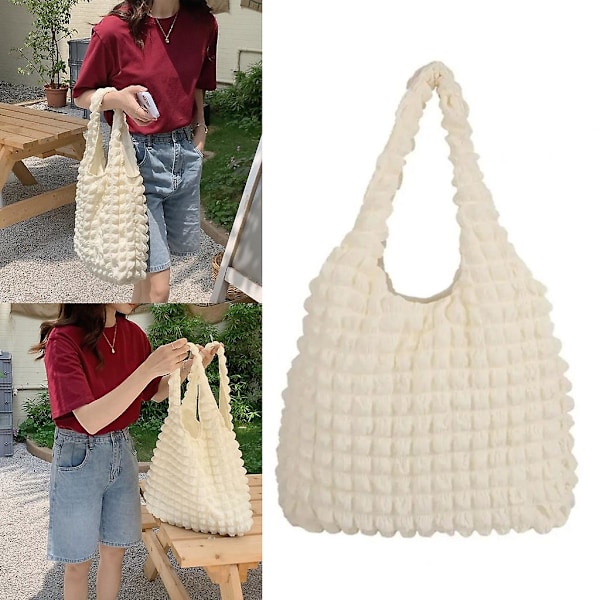 Fashion Versatile Bag Lattice Pattern Shoulder Bags For Women Winter Handbag