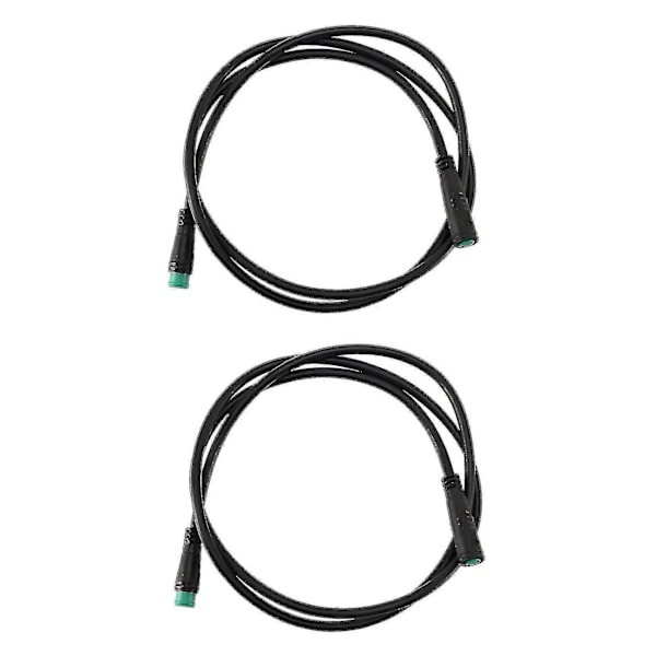 2x Ebike Displaykabel 5-polig för BBS01/bbs02/ Mid Motor Elcykel Display Förlängningskabel Conne