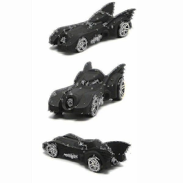 Set med 6 Batmobile Leksaksfordon i Metall