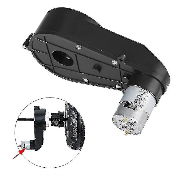 12v 550-8000rpm Elmotor Växellåda För Barnfordon Reservdelar