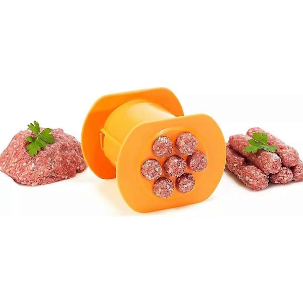 Köksredskap Enkel Tryck Köttstrimla Press Cevapcici Maker Köttkorv Verktyg (C)
