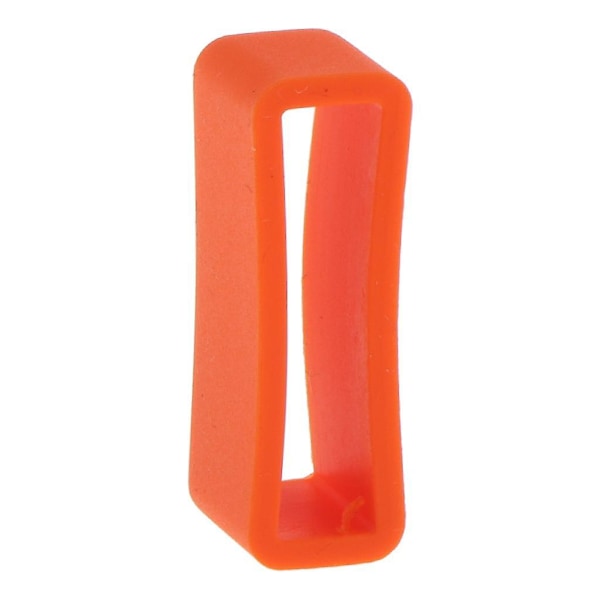 2x10 Stykker Gummi Udskiftning Urrem Læder Rem Løkker 24mm Orange (C)